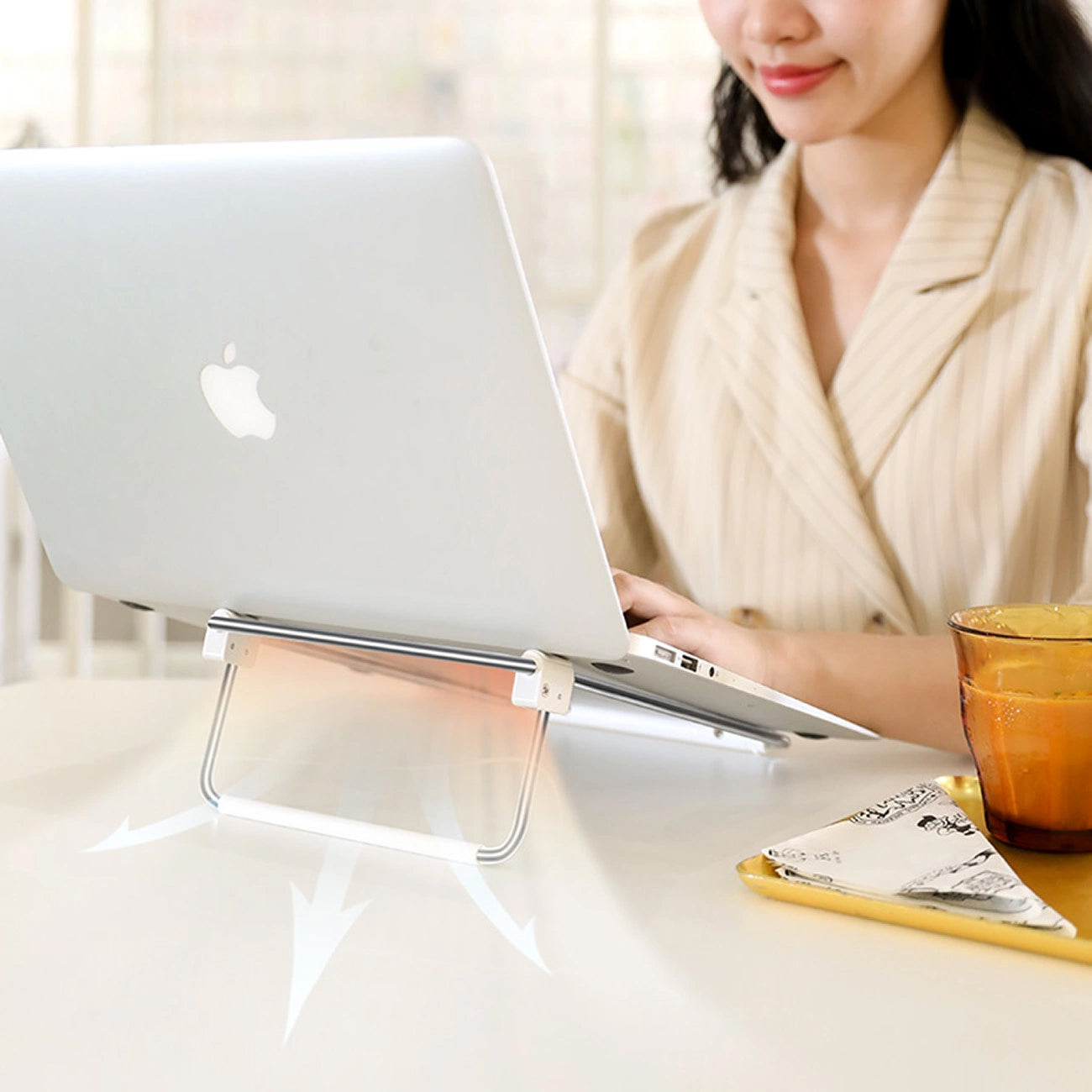 UGREEN LP230 Laptop-Ständer | Aluminium | Höhenverstellbar | Silber