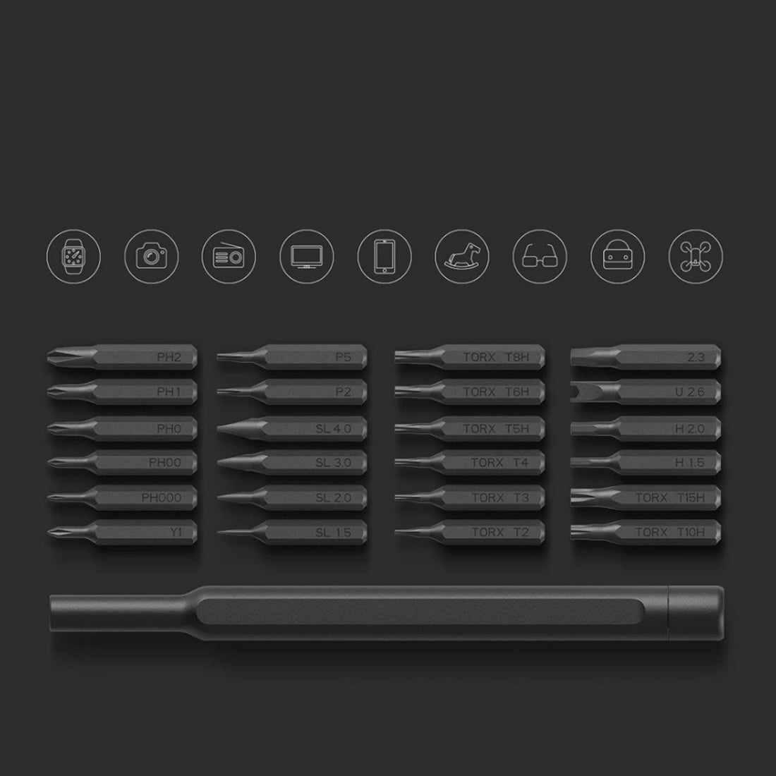 Xiaomi Mijia 24-in-1 Präzisions-Schraubendreher Set | Werkstatt Werkzeug