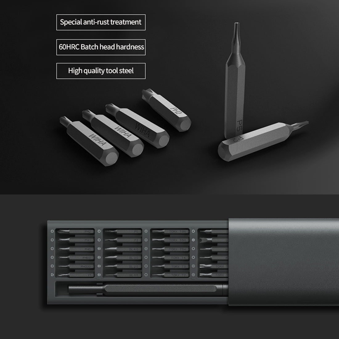 Xiaomi Mijia 24-in-1 Präzisions-Schraubendreher Set | Werkstatt Werkzeug