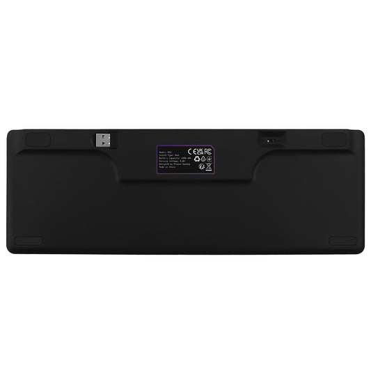 Proove AFK Wireless Gaming Keyboard, RGB, BT / Wi-Fi / Wired, 1.5m, Black WKAFKEN22001