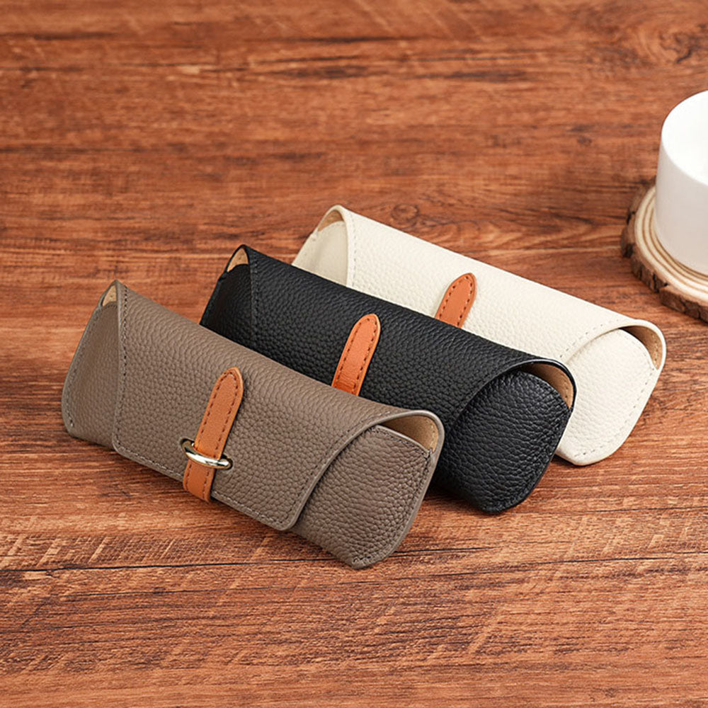 Techsuit ETL3 Glasses Case, 170mm x 65mm x 20mm, Cream