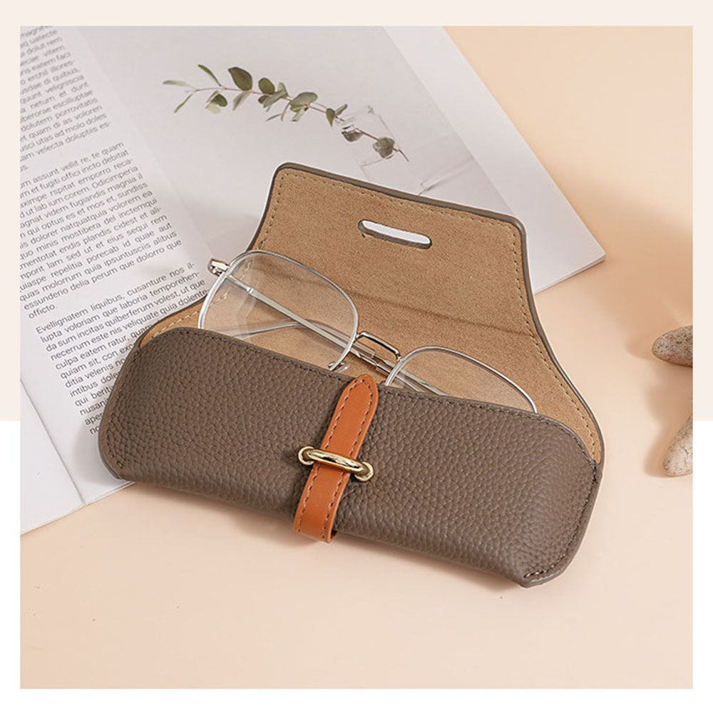 Techsuit ETL3 Glasses Case, 170mm x 65mm x 20mm, Cream