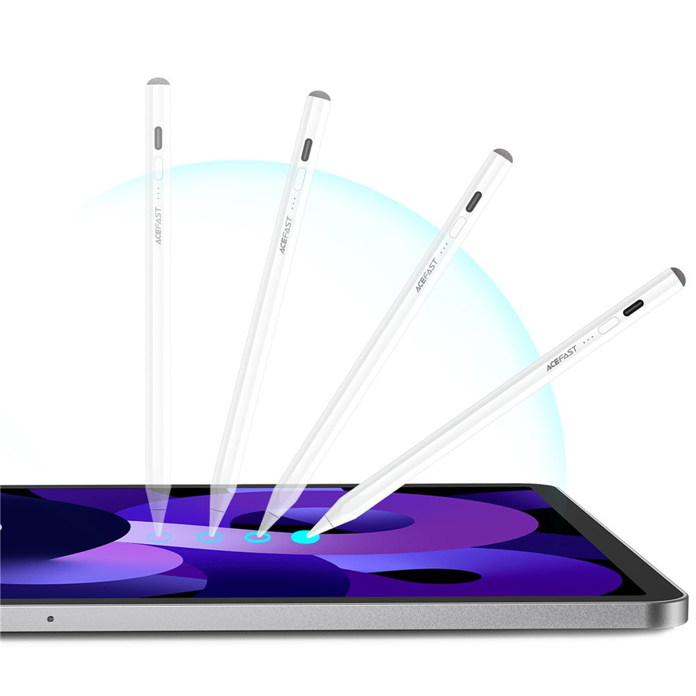 Touch Pen Acefast V2 für Apple iPad, Aktive Version, Weiß