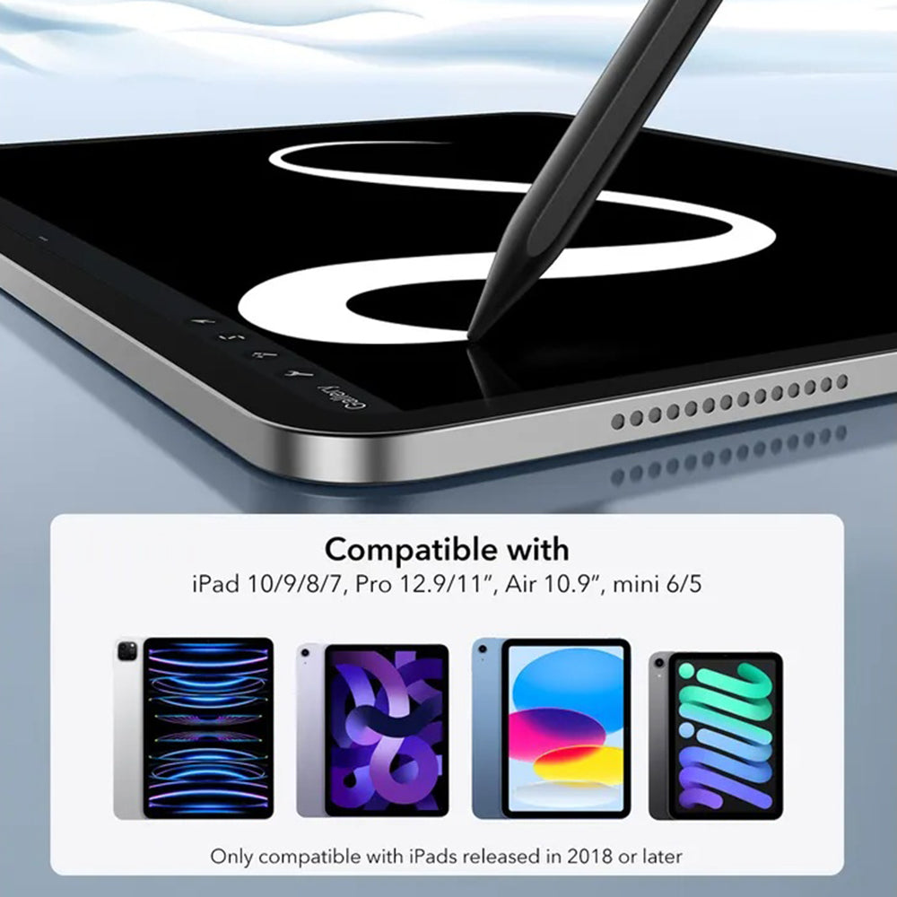 Touch Pen ESR für Apple iPad, Aktive Version, Schwarz