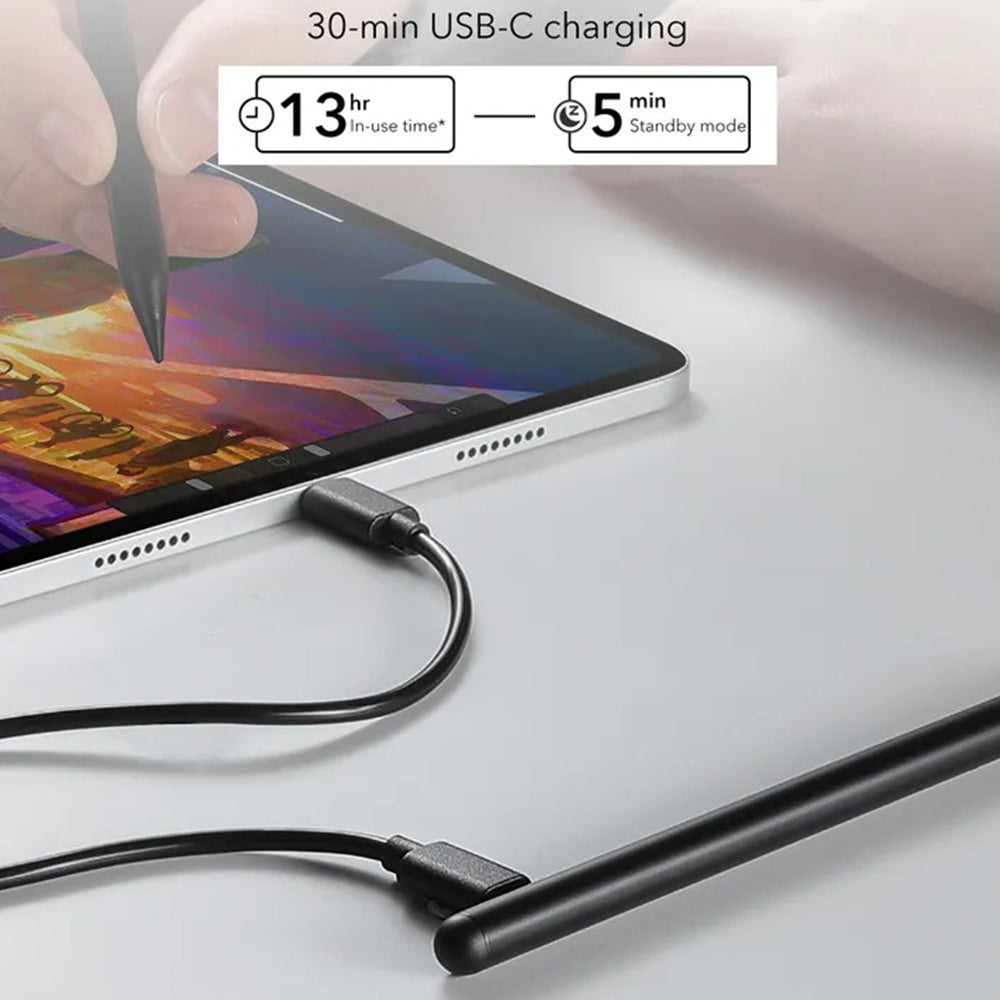 Touch Pen ESR für Apple iPad, Aktive Version, Schwarz