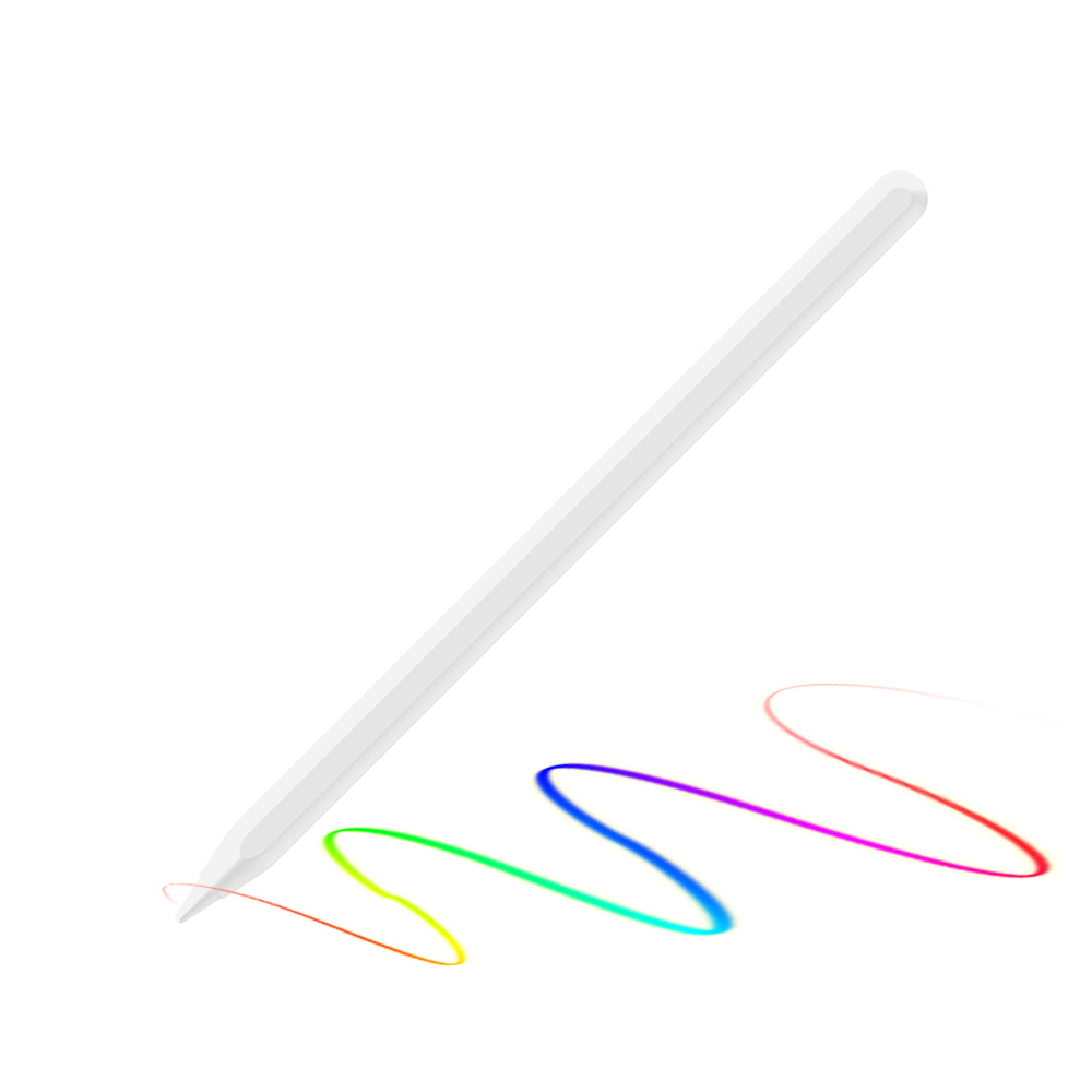 Touch Pen Techsuit AC20-Pro für Apple iPad, Aktive Version, Weiß
