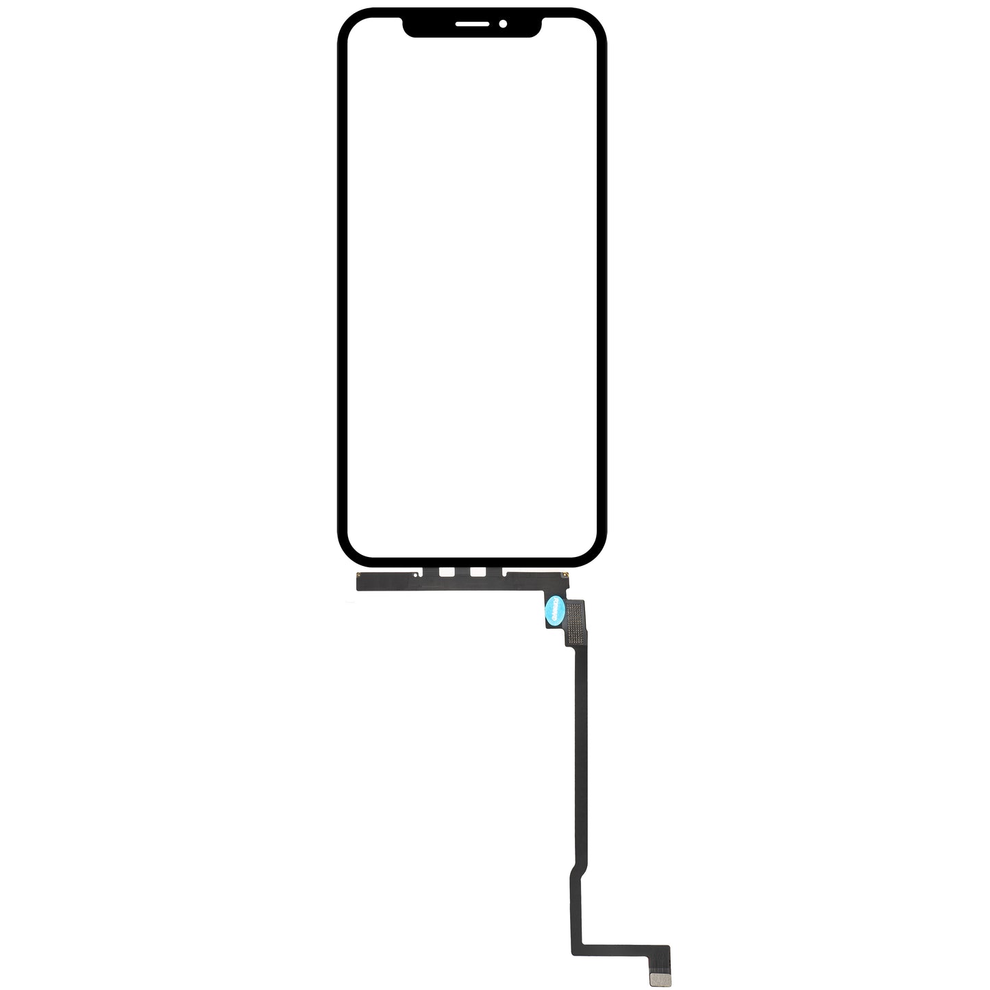 Touchscreen Forward Guard OCA für Apple iPhone 11 Pro Max, Schwarz