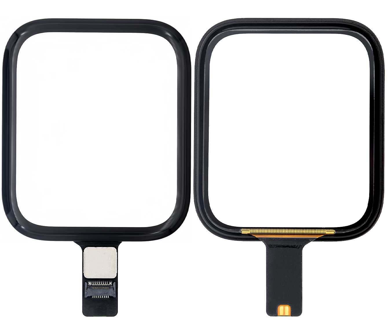 Apple Watch Touchscreen Serie SE (2022) 44mm / SE (2020) 44mm / 5 44mm, Schwarz