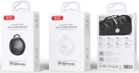 XO Design SmartTag LP03 für iOS-Serien, Schwarz