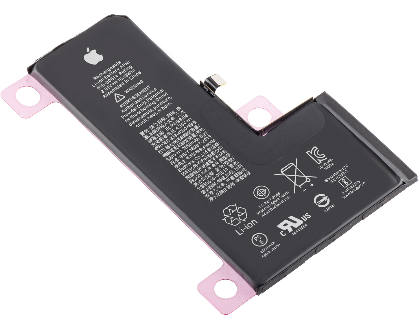 Apple iPhone XS Akku, Service Pack 661-10565