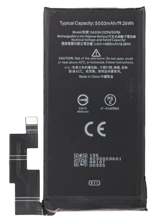 Battery for Google Pixel 6 Pro, G63QN