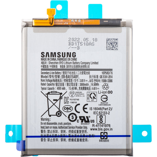 Akku Samsung Galaxy A51 A515, EB-BA515ABY, Service Pack GH82-21668A