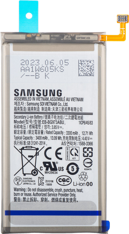 Akku Samsung Galaxy S10 G973, EB-BG973ABU, Service Pack GH82-18826A