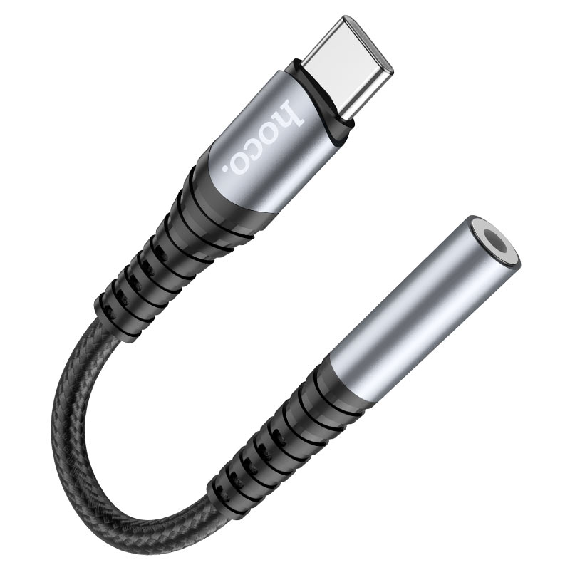 USB-C Audio Adapter - 3,5 mm HOCO LS33, Grau