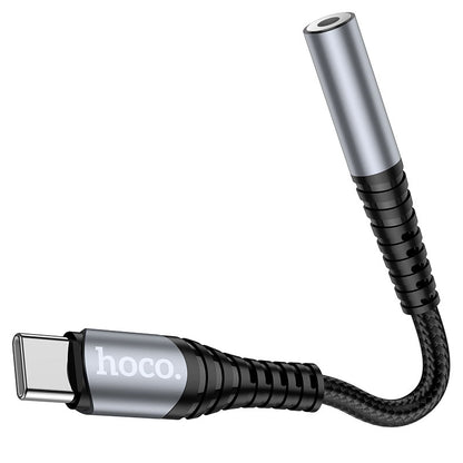 USB-C Audio Adapter - 3,5 mm HOCO LS33, Grau