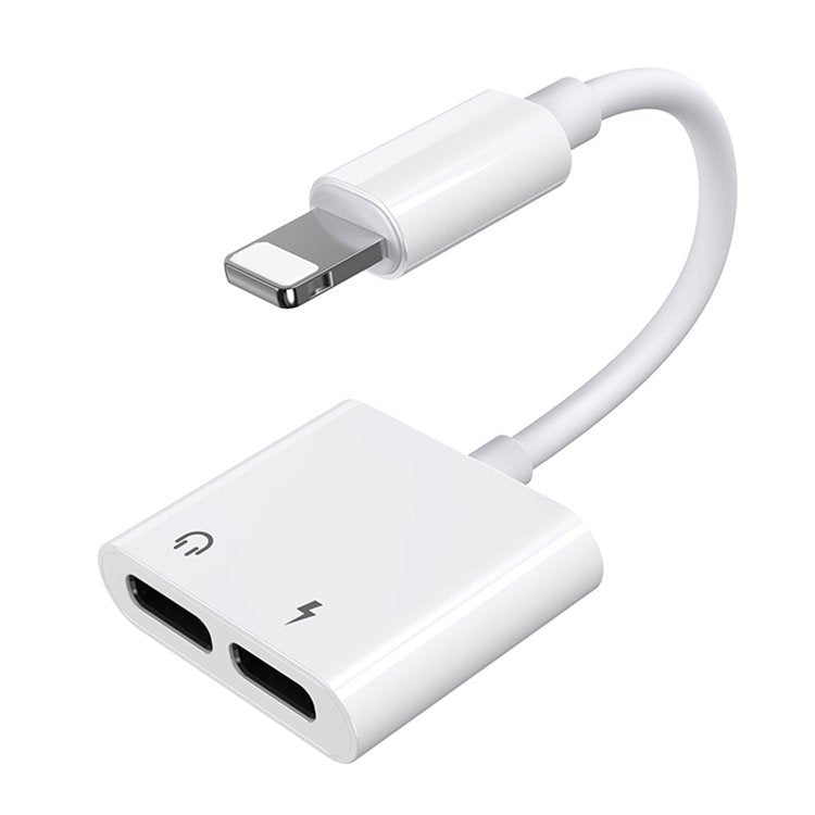Audio-Adapter Lightning - 2 x Lightning Joyroom S-Y104, Weiß