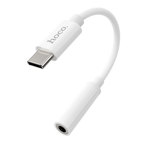 USB-C Audio Adapter - 3,5 mm HOCO LS30, Weiß