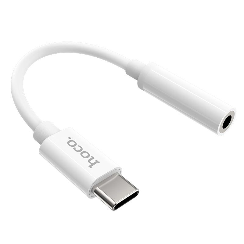 USB-C Audio Adapter - 3,5 mm HOCO LS30, Weiß
