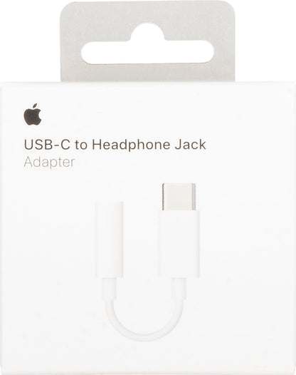Audioadapter USB-C - 3,5mm Apple, Weiß MU7E2AM/A