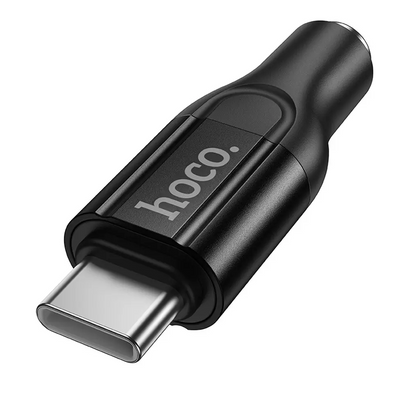 USB-C Audio Adapter - 3,5 mm HOCO UPA35, Schwarz