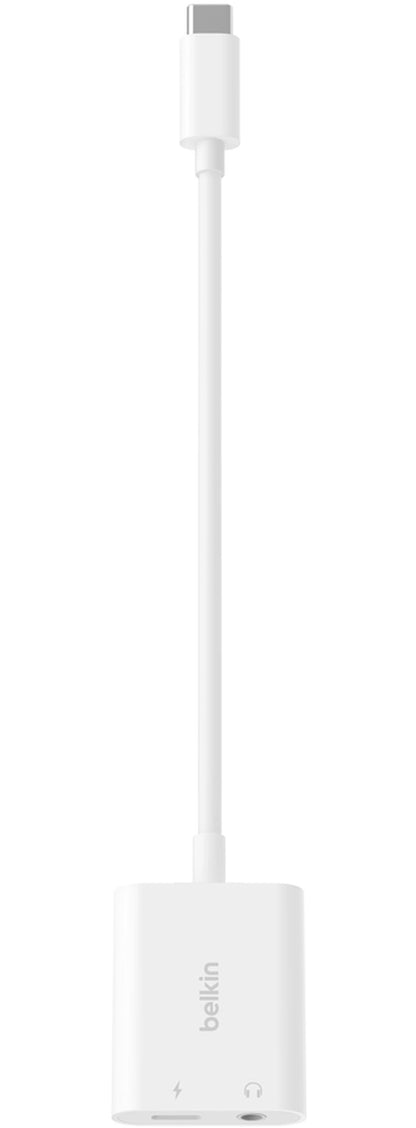 USB-C Audio Adapter - 3,5 mm / USB-C Belkin RockStar, Schwarz NPA004btBK