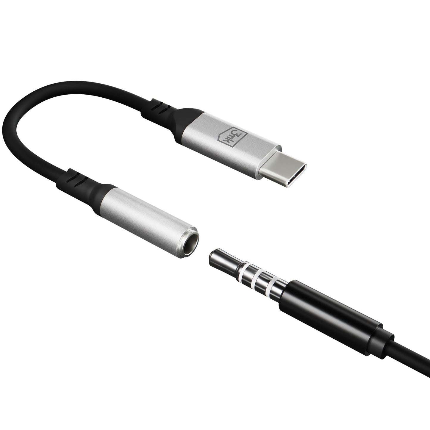 USB-C Audio Adapter - 3.5mm 3MK, Silver