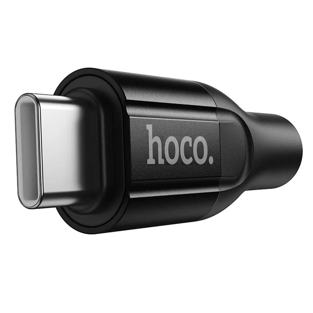 USB-C Audio Adapter - 3,5 mm HOCO UPA35, Schwarz