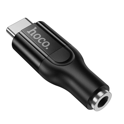 USB-C Audio Adapter - 3,5 mm HOCO UPA35, Schwarz