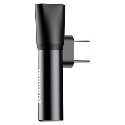 Audio Adapter USB-C - USB-C / 3.5mm Baseus L41, Schwarz CATL41-01