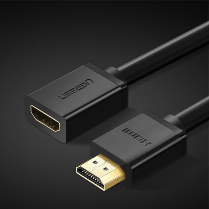 Verlängerungskabel UGREEN HD107, HDMI - HDMI, 4K, 1m, Schwarz