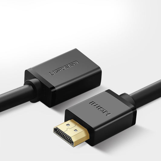 UGREEN HD107 Verlängerungsvideokabel, HDMI - HDMI, 4K, 2m, Schwarz
