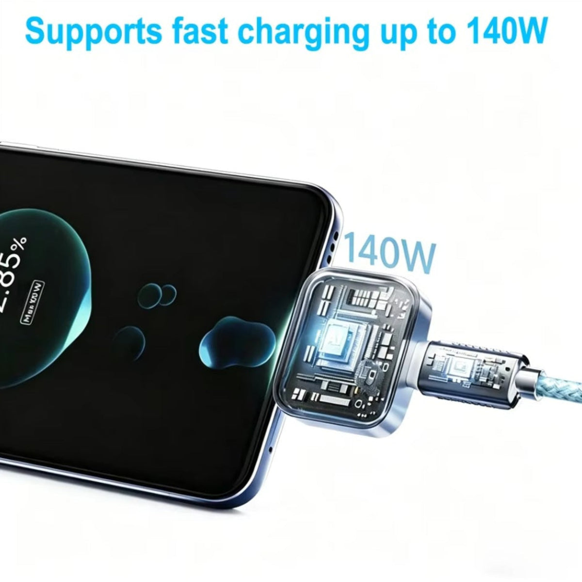 Forward KH-51 USB-C Auto Disconnect Car Adapter for Power Supply with Automatic Disconnection and Battery Protection, Silver