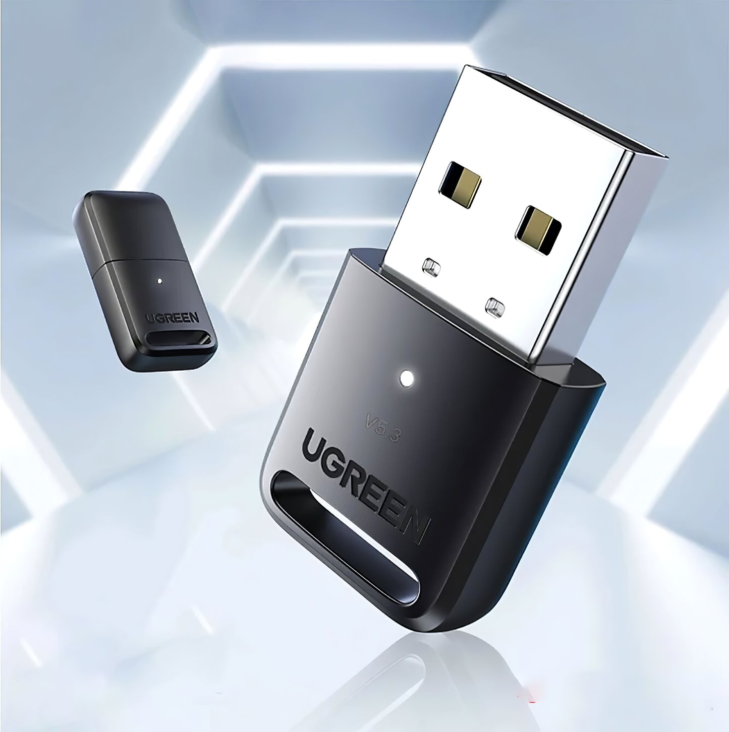 UGREEN CM591 USB-Bluetooth-Adapter, Schwarz