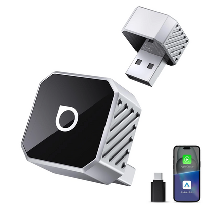 Ottocast Mini Cube Style C Wireless Carplay / Android Auto Adapter for Apple iPhone / Android Series CP88-T3