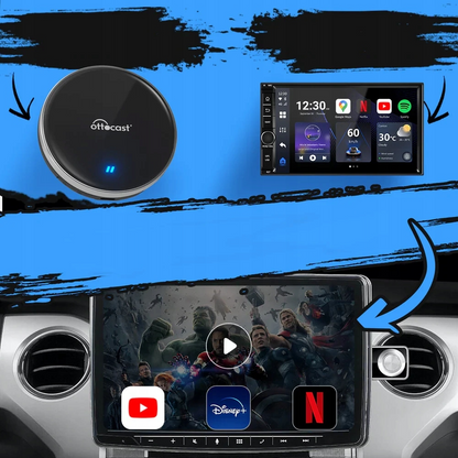 Carplay / Android Auto Wireless Adapter Ottocast OttoAibox P3 Lite für Apple iPhone / Android-Serie
