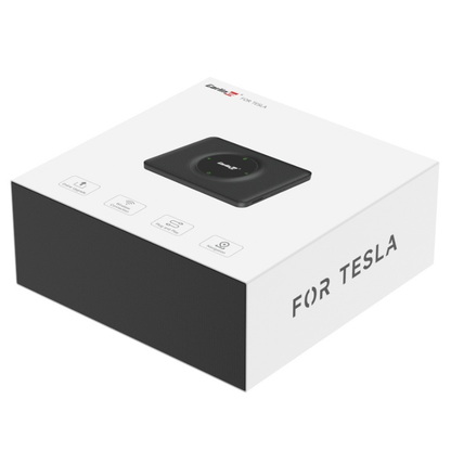 Carplay / Android Auto Wireless Carlinkit Adapter compatible with Tesla Model 3 / X / Y / S for Apple iPhone / Android Series CPC200-T2C