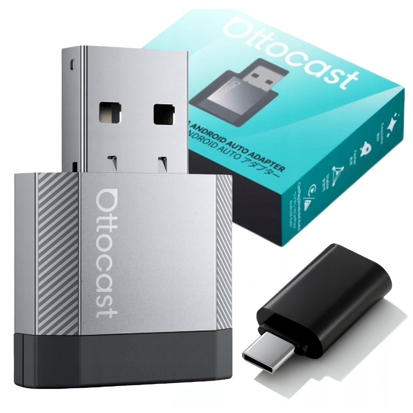 Wireless Carplay / Android Auto Adapter Ottocast Mini Nova für Apple iPhone / Android Serie CA530-T3