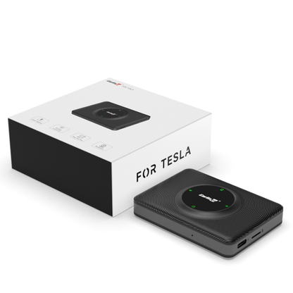 Carplay / Android Auto Wireless Carlinkit Adapter compatible with Tesla Model 3 / X / Y / S for Apple iPhone / Android Series CPC200-T2C