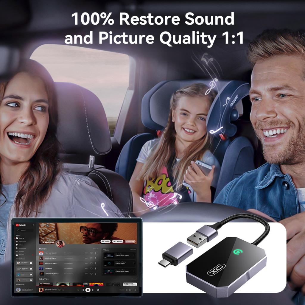 Wireless Carplay Adapter XO Design CZ016 for Apple iPhone Series