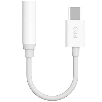 USB-C - 3.5mm Audio Adapter Dudao L16CPro, Weiß