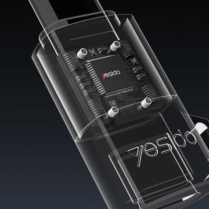 Daten- und Ladeadapter Lightning - USB-C Yesido GS28, Grau