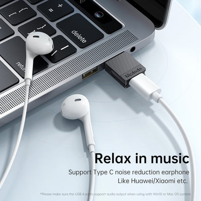 Daten- und Ladeadapter USB-C - USB-A McDodo OT-6970, Schwarz