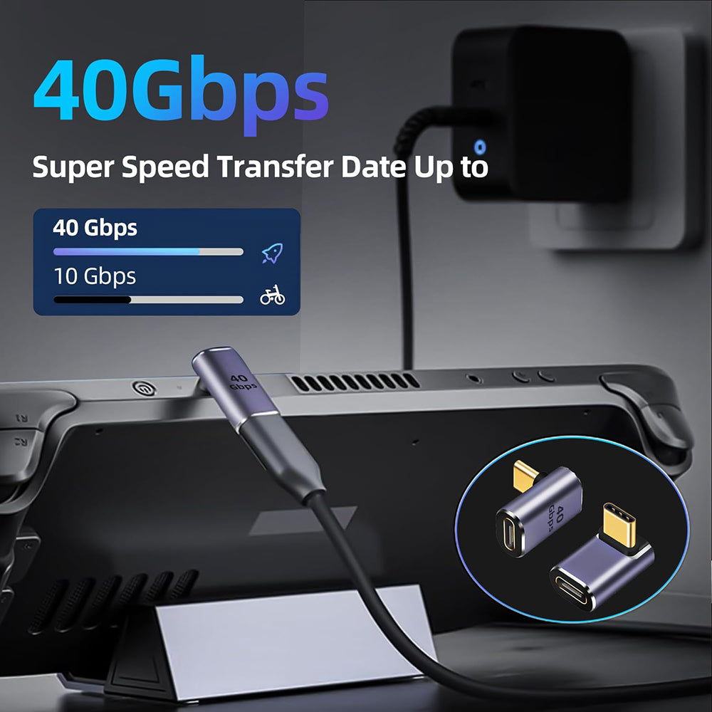 USB-C Data and Charging Adapter - USB-C Techsuit A12 TitanCoreX, Gray