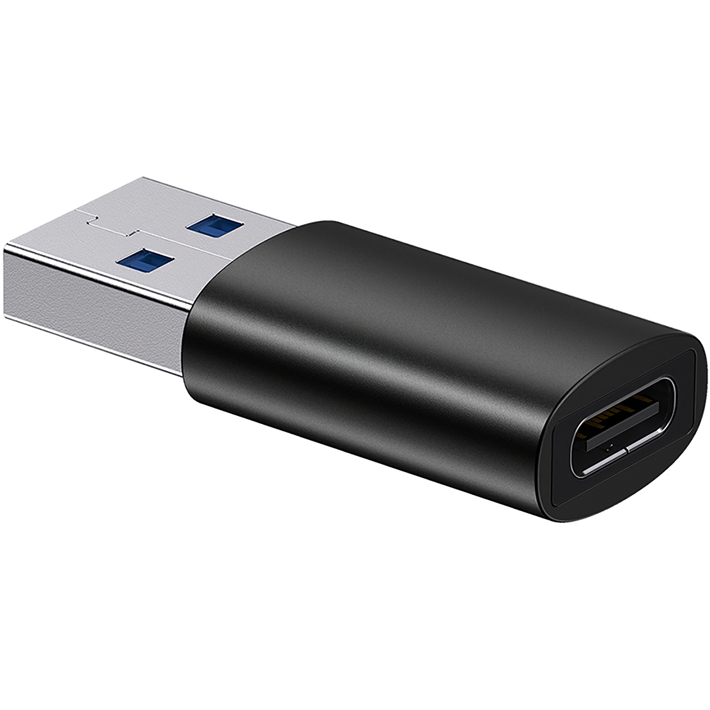 USB-C - USB-A Daten- und Ladeadapter Baseus Ingenuity, Schwarz ZJJQ000101