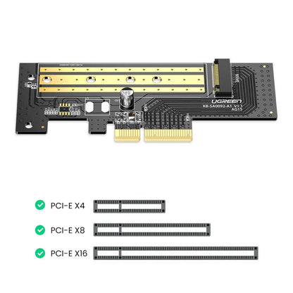 SSD-Schnittstellenadapter UGREEN CM302 (70503), NVMe M.2 - PCIe 3.0 X4