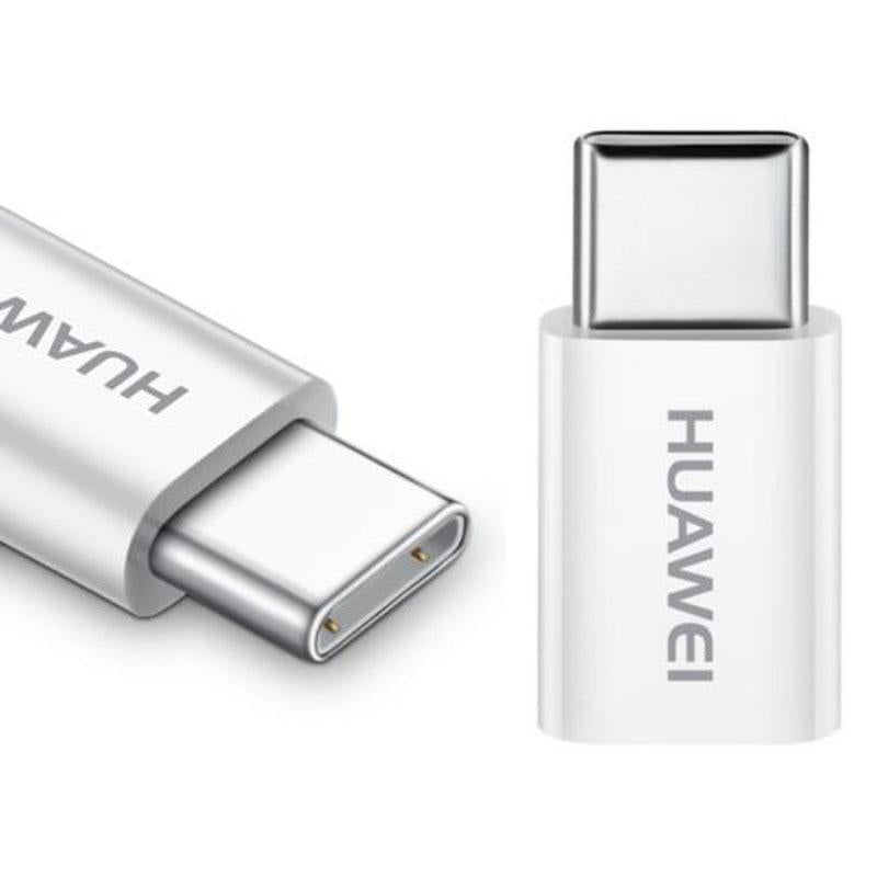 MicroUSB-Daten- und Ladeadapter – USB-C Huawei AP52, Weiß 4071259