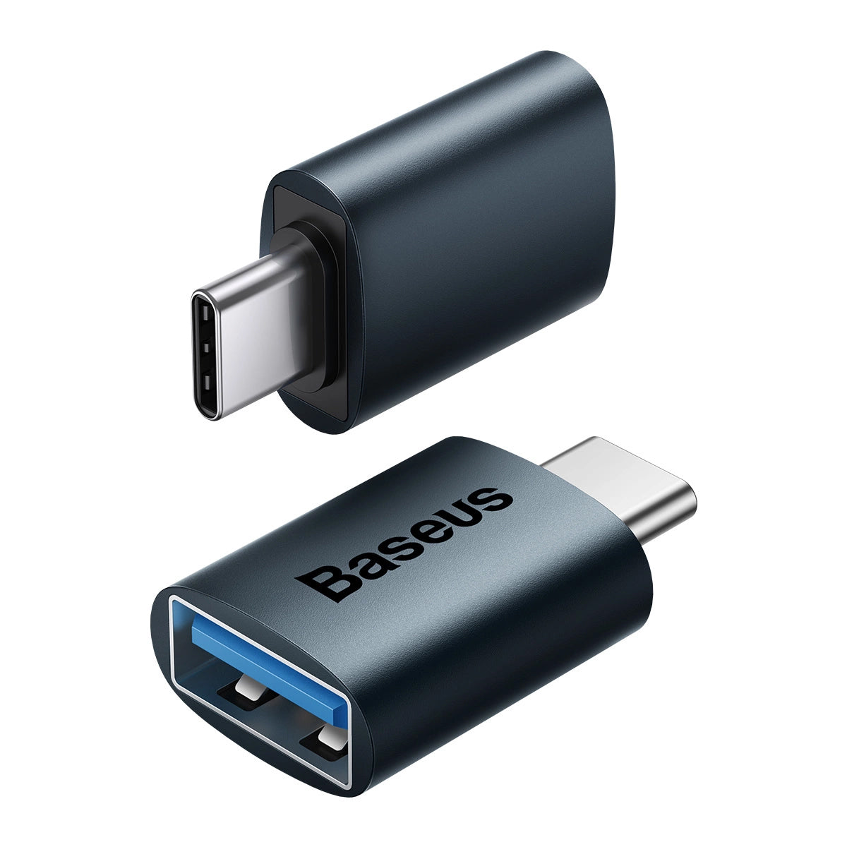 OTG-Adapter USB-A - USB-C Baseus Ingenuity, Blau ZJJQ000003