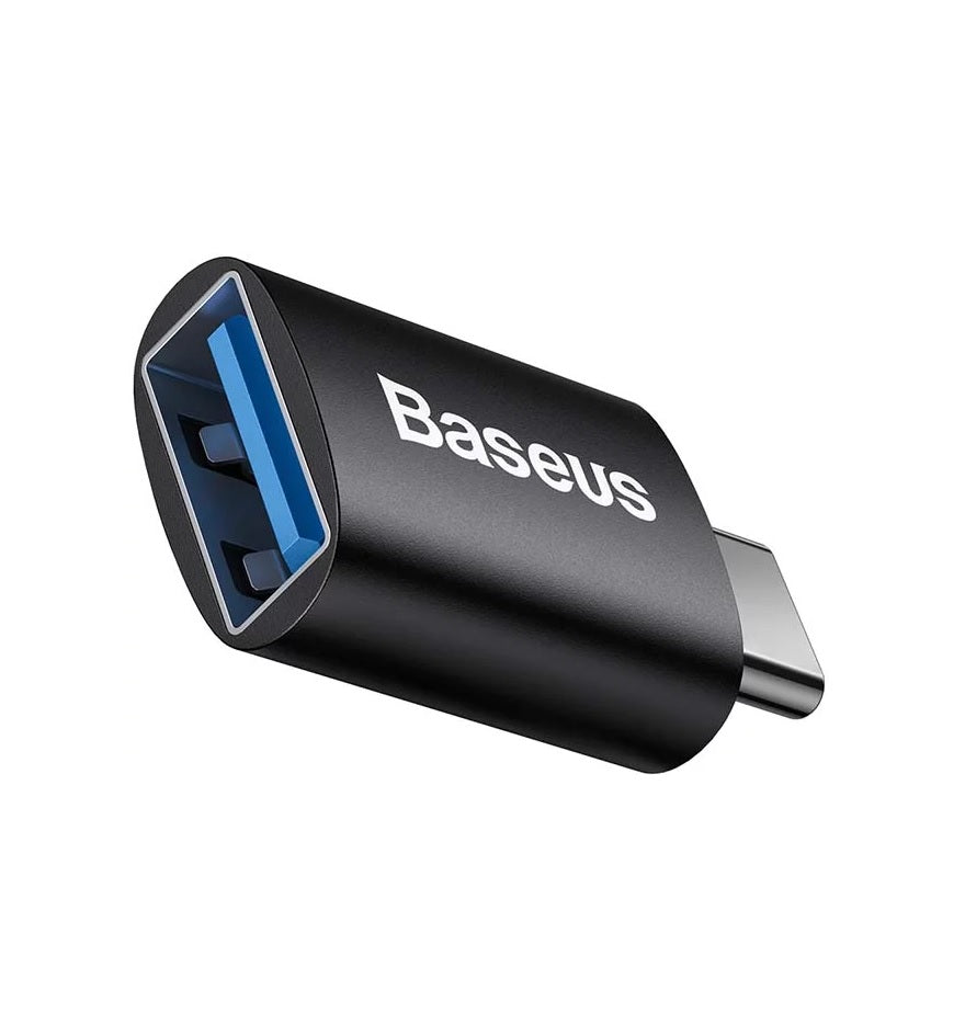 OTG-Adapter USB-A - USB-C Baseus Ingenuity, Schwarz