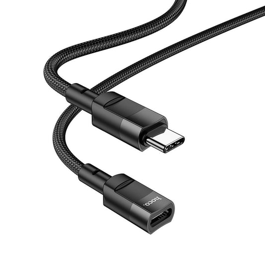 Daten- und Ladeadapter USB-C - USB-C HOCO U107, 1.2m, Schwarz