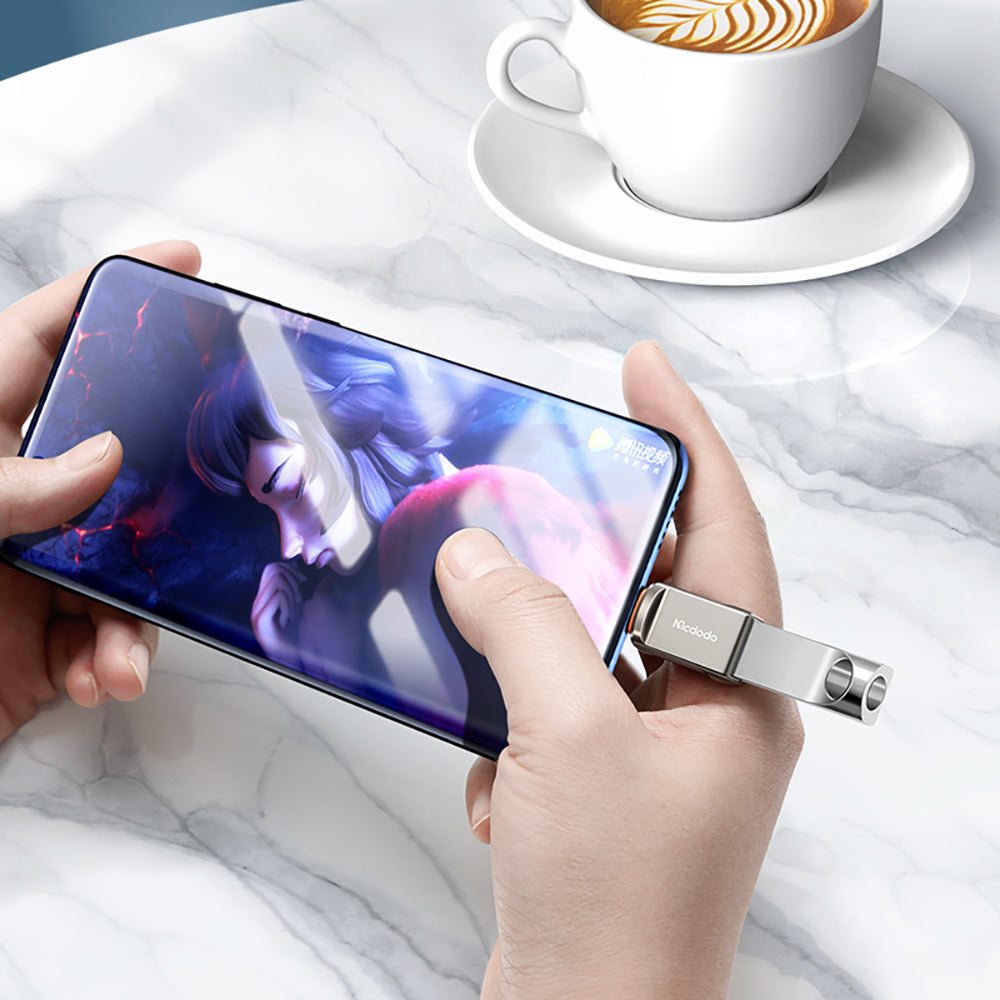 OTG Adapter USB-C - USB-A McDodo OT-8730, Grau